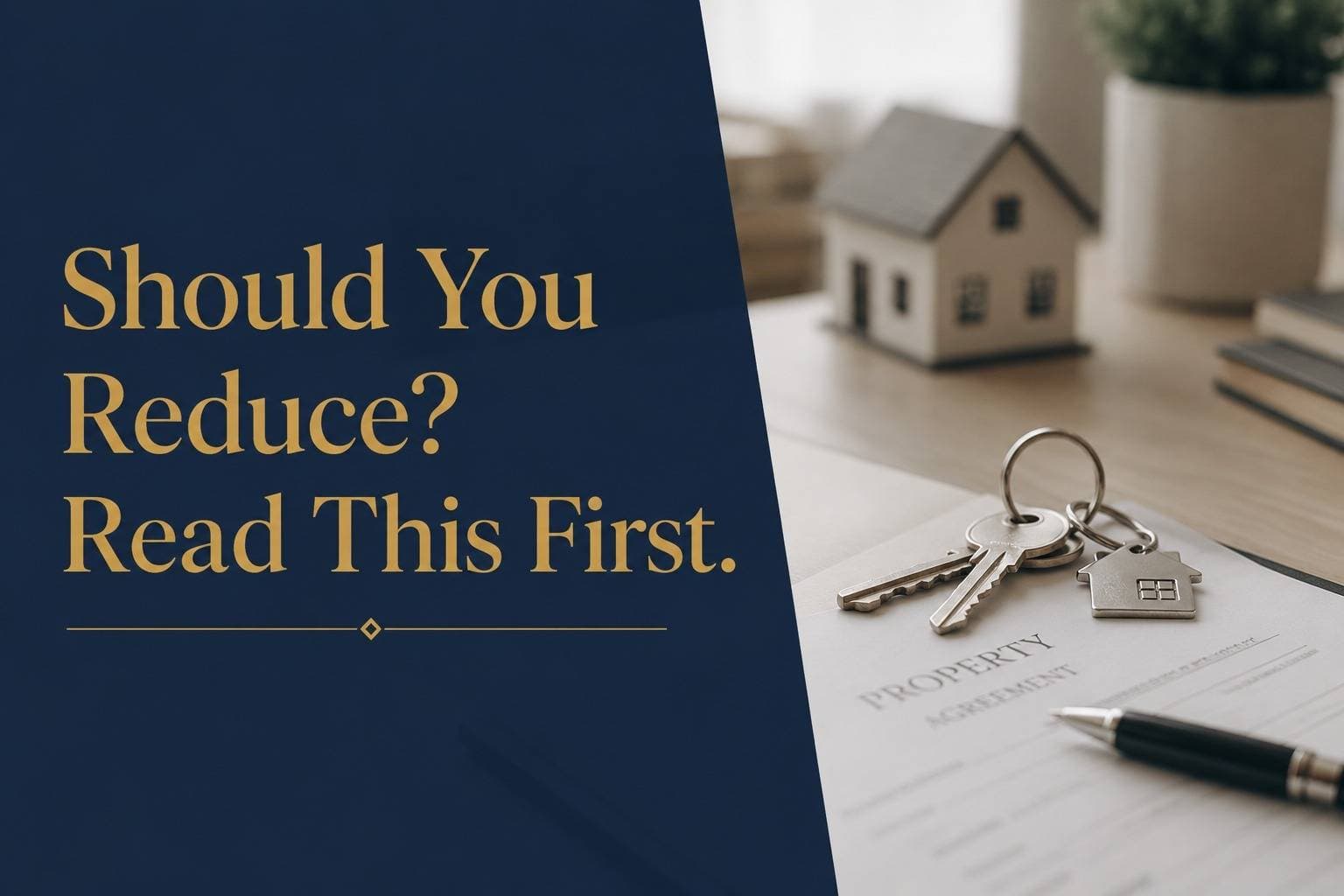 Should I Reduce the Price of My House?